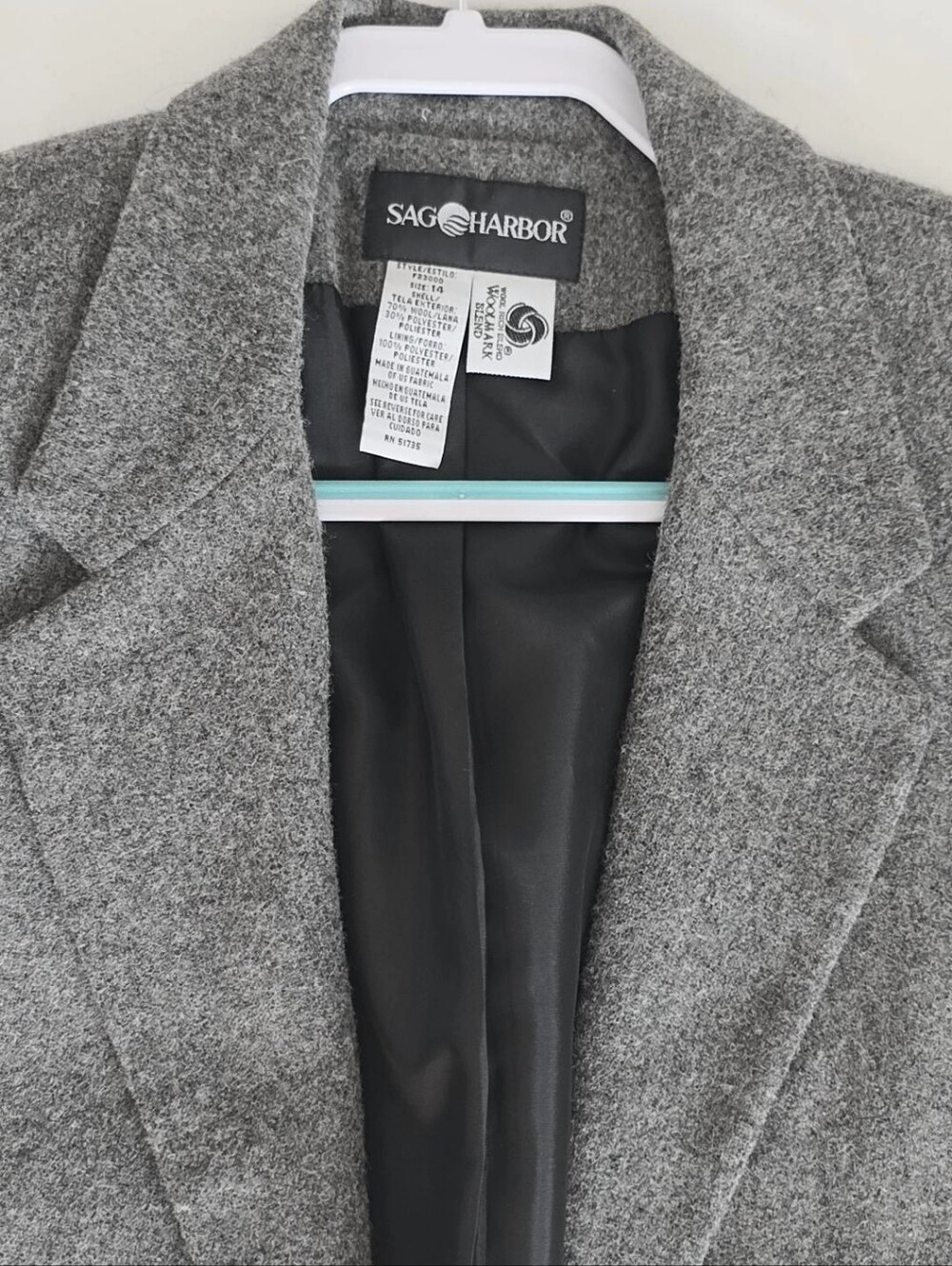 Sag Harbor Gray Women's Blazer Jacket